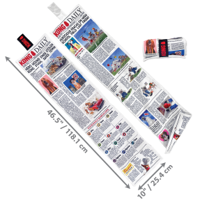 KONG Daily Newspaper Plush Dog Toy X-Large