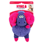 KONG Sherps Floofs Big Horn Squeaky Plush Dog Toy - Medium