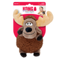 KONG Sherps Floofs Moose Squeaky Plush Dog Toy - Medium