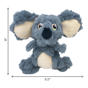 KONG Scrumplez Koala Squeaky Plush Dog Toy - Medium