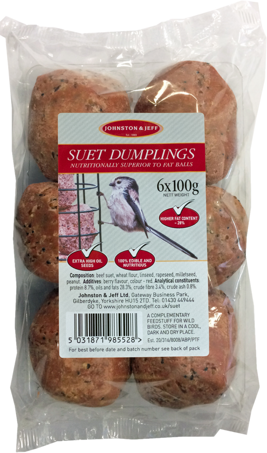 Johnston & Jeff Suet Dumplings 6 pack