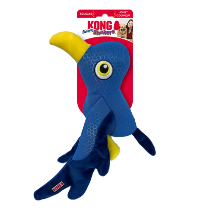 KONG Shakers Shimmy Seagull Squeaky Tug Dog Toy - Medium