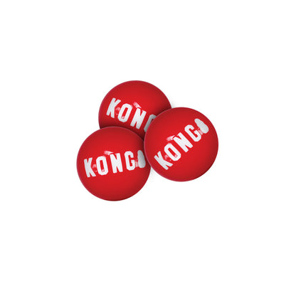 KONG Signature Ball Durable Fetch Dog Toy - Medium