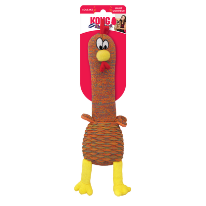 KONG Shakers Cuckoos Squeaky Plush Dog Toy - Medium Assorted