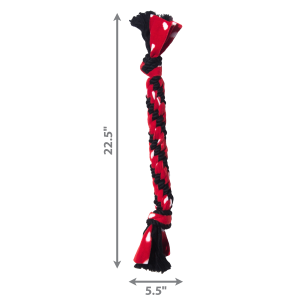 KONG Signature Rope 20" Dual Knot Durable Tug Dog Toy