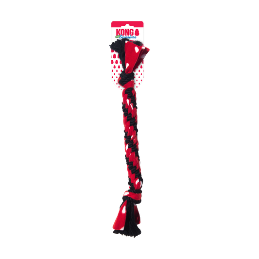 KONG Signature Rope 20" Dual Knot Durable Tug Dog Toy