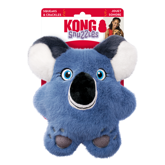 KONG Snuzzles Koala Squeaky Plush Dog Toy - Medium