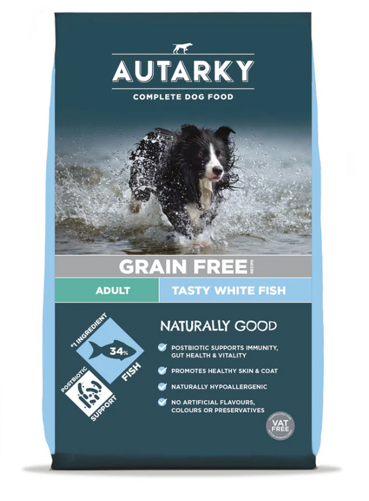 Autarky Adult Tasty White Fish Grain Free 12kg