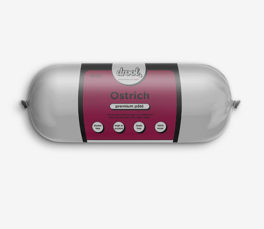 Drool Ostrich Premium Pate 400g