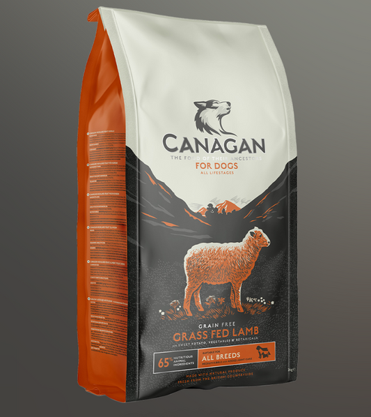 Canagan Grass Fed Lamb Dry Dog Food 6kg