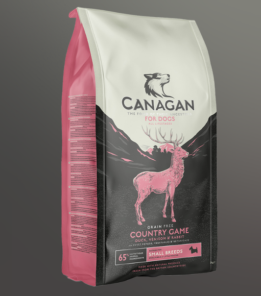 Canagan Country Game Small Breed Dry Dog Food 2kg