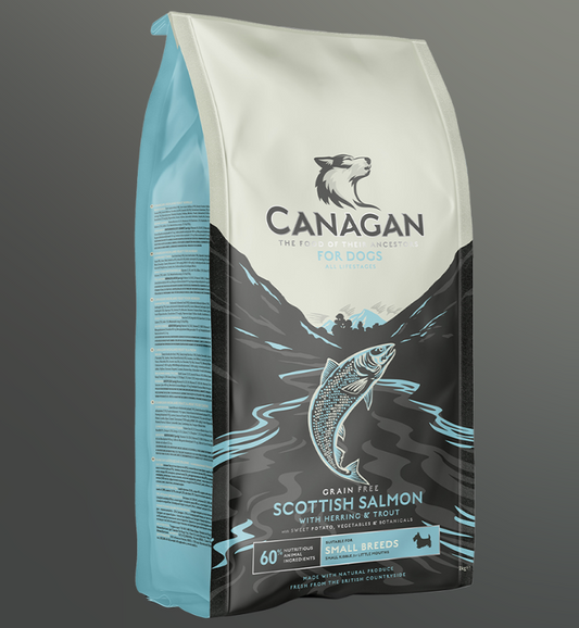 Canagan Scottish Salmon Small Breed Dry Dog Food 2kg