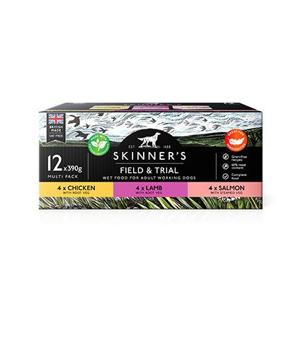 Skinners Adult Wet Dog Food Variety 12 Pack