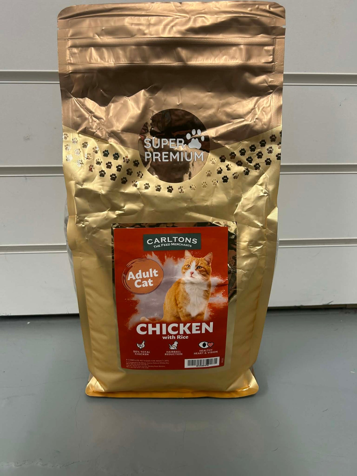 Carltons Premium Cat Food Chicken 2kg