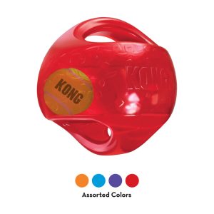 KONG Jumbler Ball Squeaky Fetch Dog Toy - Large/X-Large