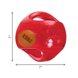 KONG Jumbler Ball Squeaky Fetch Dog Toy - Large/X-Large