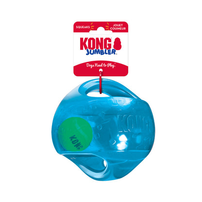 KONG Jumbler Ball Squeaky Fetch Dog Toy - Medium/Large
