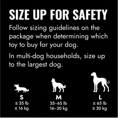 TPR Rubber Dog Toy Cone with Rope Handle – Medium