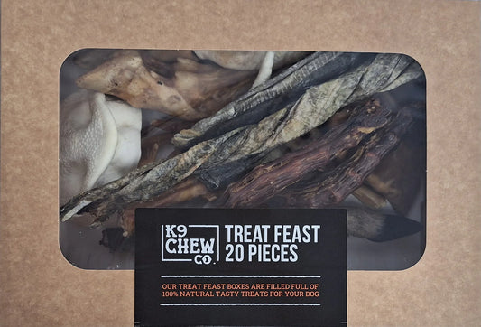 K9 Chew Co. Treat Feast Box - 20 Piece
