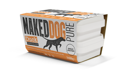 Naked Dog Pure Duck 2x500g