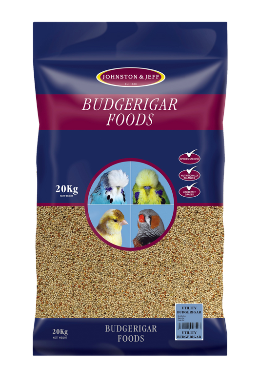Johnston & Jeff Utility Budgerigar 20kg
