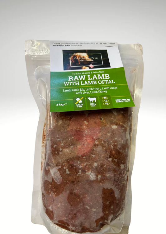 Carlton's Raw Lamb with Lamb Offal 1kg