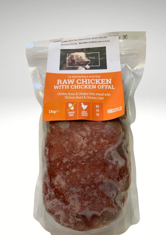 Carlton's Raw Chicken with Chicken Offal 1kg