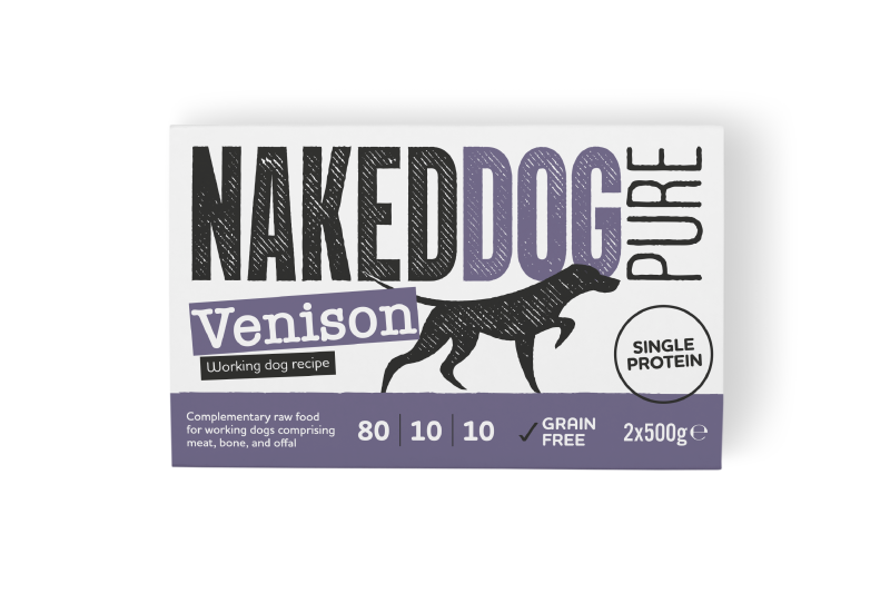 Naked Dog Pure Venison 2x500g