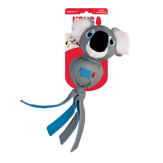 KONG Wubba Zoo Koala Squeaky Plush Dog Toy - Large