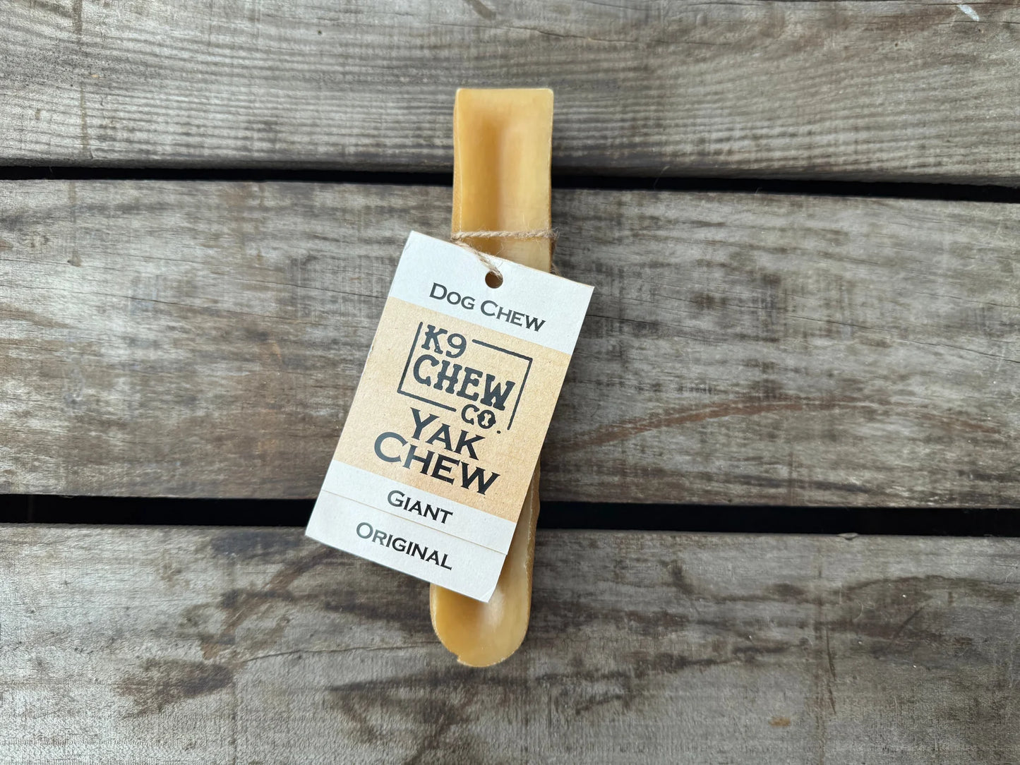 K9 Chew Co. Yak Chew - Original Giant