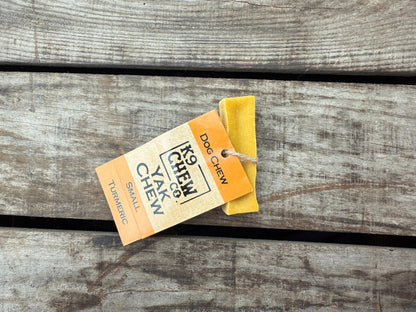 K9 Chew Co. Yak Chew - Turmeric Small