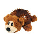 KONG Shells Bear Squeaky Plush Dog Toy - Small