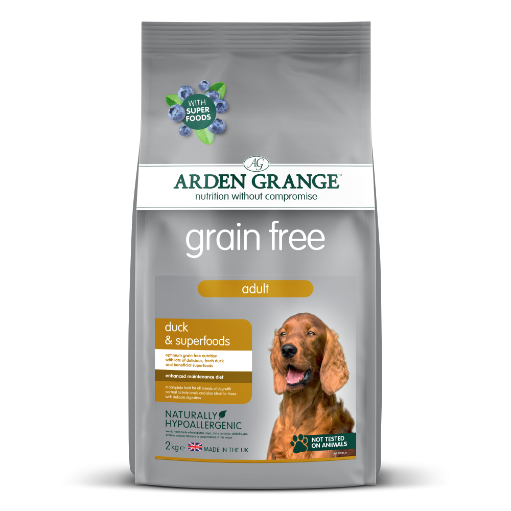 Arden Grange Grain Free Adult Duck & Superfoods 2kg