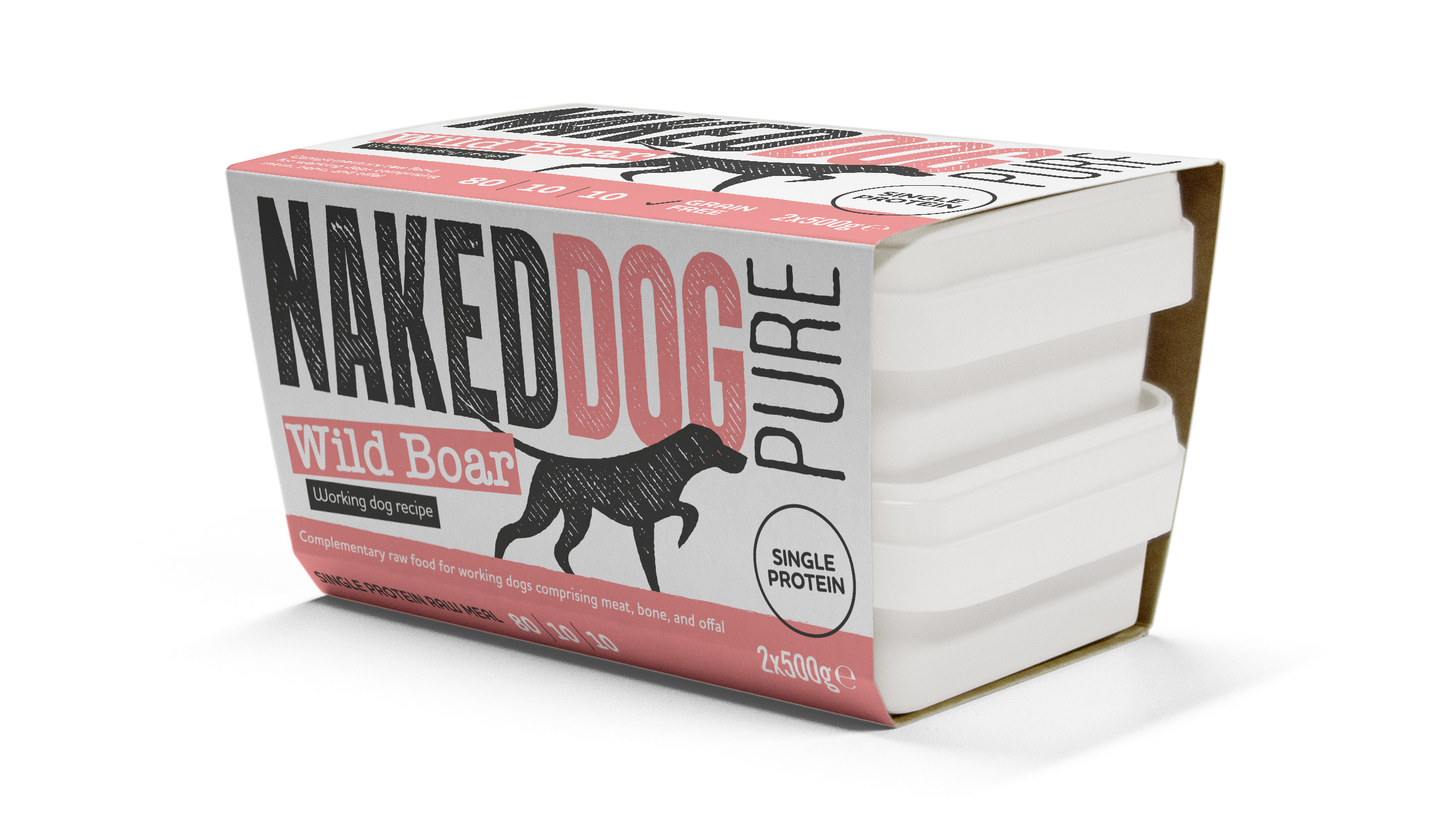 Naked Dog Pure Wild Boar 2x500g