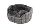 Camden Deluxe Bed Small Grey Check