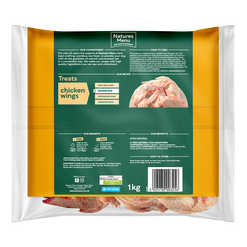 Natures Menu Frozen Chicken Wings 1kg