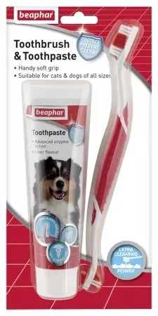 Beaphar Toothbrush and Toothpaste Kit