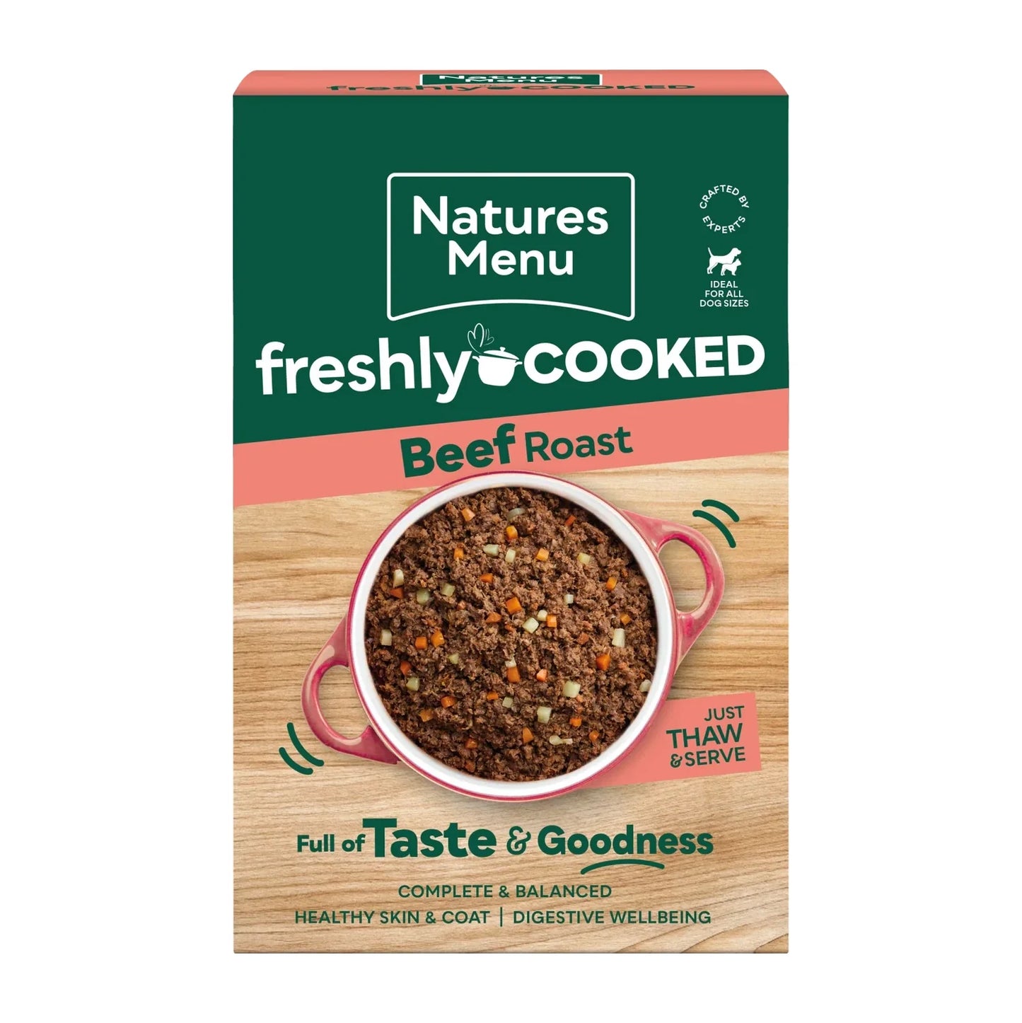 Natures Menu Freshly Cooked Beef Roast 400g