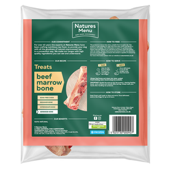 Natures Menu Frozen Beef Marrow Bone