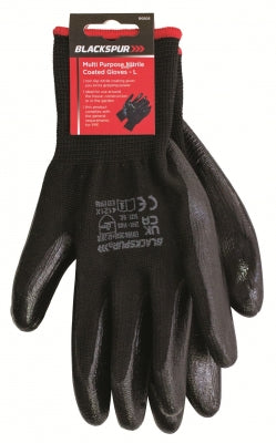 Blackspur Multi Purpose Nitrile Coated Gloves