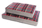 Gor Pets Camden Sleeper Pet Bed Medium - Red Check