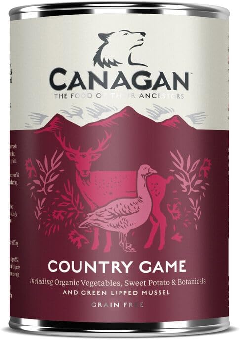 Canagan Wet Dog Food Country Game 400g