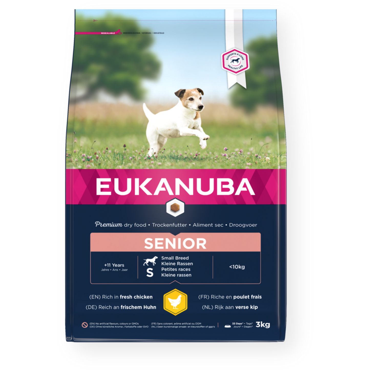 Eukanuba Senior Small Breed Fresh Chicken 3kg