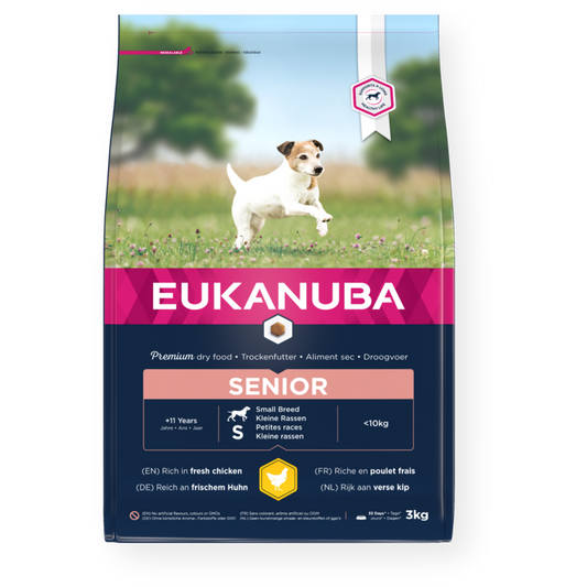 Eukanuba Senior Small Breed Fresh Chicken 3kg