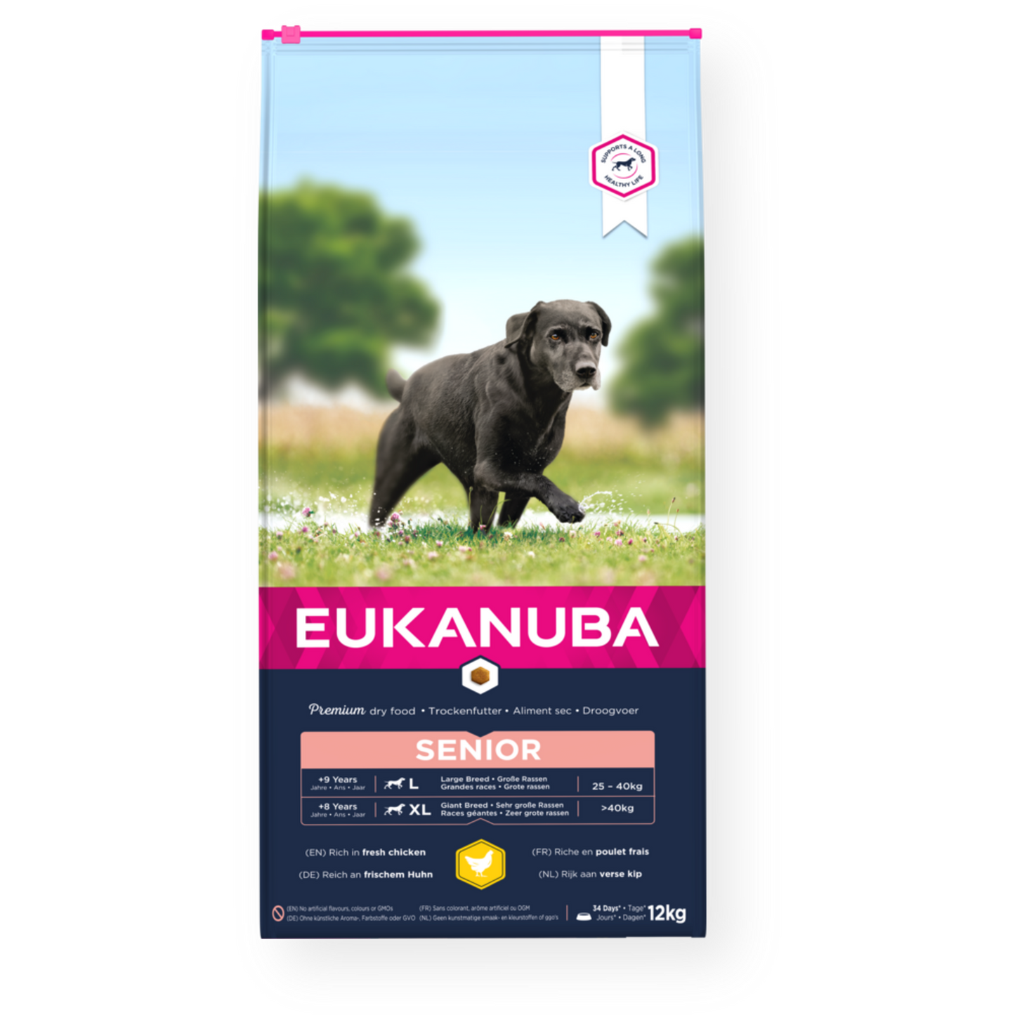 Eukanuba Senior Large Breed Fresh Chicken 12kg