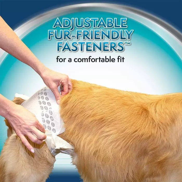Simple Solution Disposable Diapers for Dogs Large