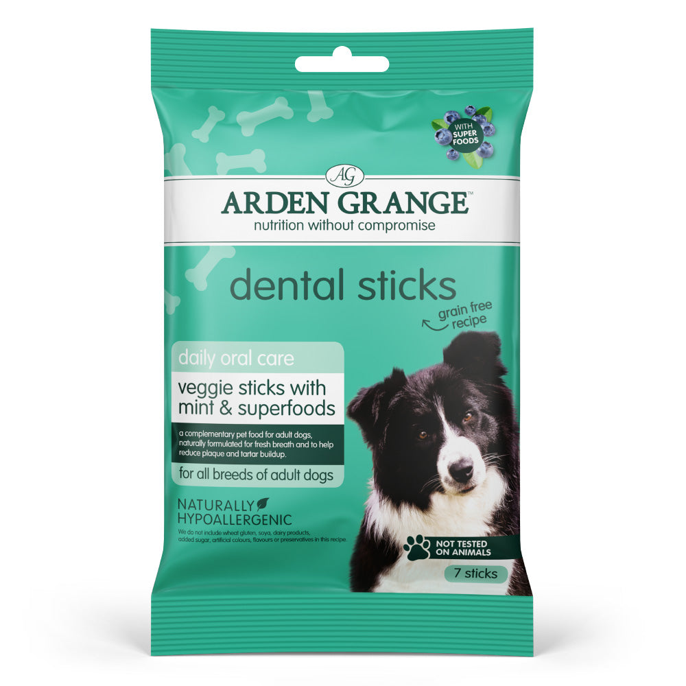 Arden Grange Veggie Dental Sticks with Mint & Superfoods 180g