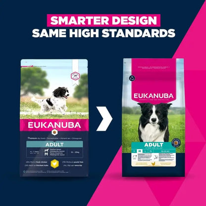 Eukanuba Active Adult Medium Breed Chicken 3kg