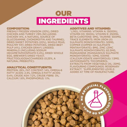 Eukanuba Grain Free Venison Adult Dog Food 12kg