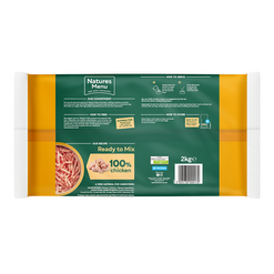 Natures Menu Frozen Ready to Mix 100% Chicken Freeflow 2kg